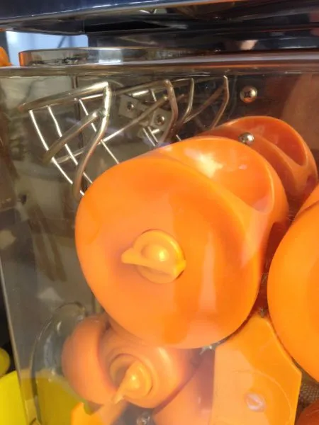 Соковыжималка для цитрусовых Foodatlas 2020AMM (настольная, корпус прозр пласт, конт пластик, GB)