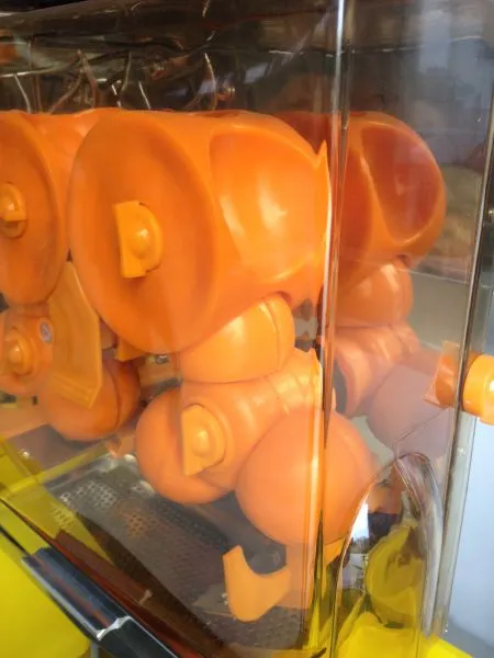 Соковыжималка для цитрусовых Foodatlas 2020AMM (настольная, корпус прозр пласт, конт пластик, GB)